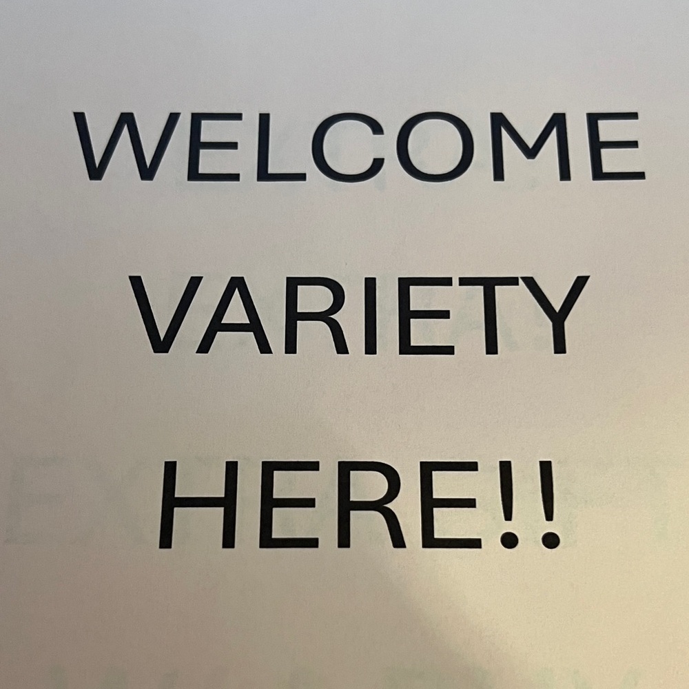 Welcome Variety